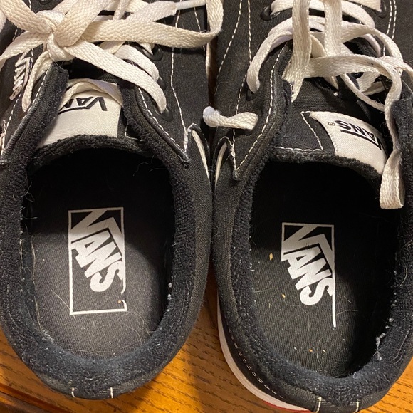 Vans Black and White Men’s Sneakers Sz 7.5 Vans Off the Wall - Picture 8 of 8